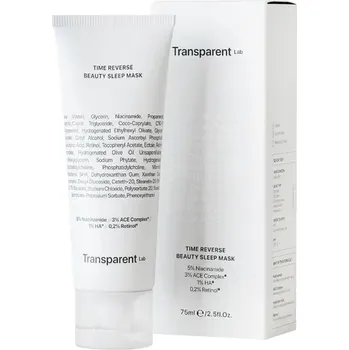 Pleťová maska Transparent Lab Spací maska Time Reverse Beauty 75 ml