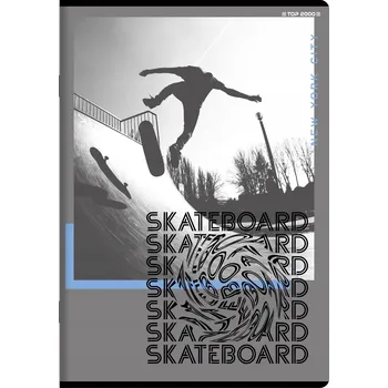 Sešit Sešit A5 s mřížkou TOP-2000, 80 listů