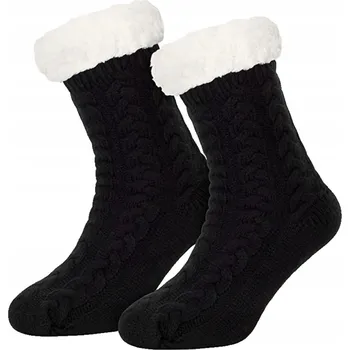 Dámské ponožky Hrubé teplé ponožky papuče domácí s ABS protiskluzovou podrážkou, dámské ponožky