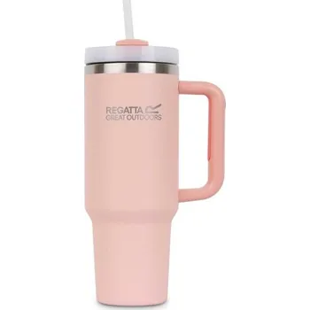 Termoska Termo láhev REGATTA OUTDOORS THERMULATE INSULATED MUG 1,2L OS Lososová, Stříbrná