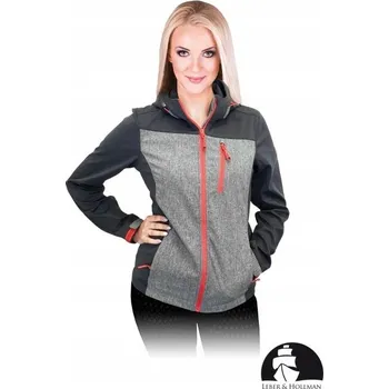 Dámská softshellová bunda LEBER&HOLLMAN dámská softshellová bunda s s kapucí MISTY, velikost XXL