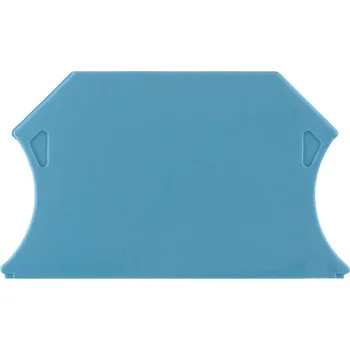 WAP 2,5-10 BL, Koncová deska (svorky), Modrá, Výška: 56 mm, Šířka: 1.5 mm, V-0, Wemid, 1050080000