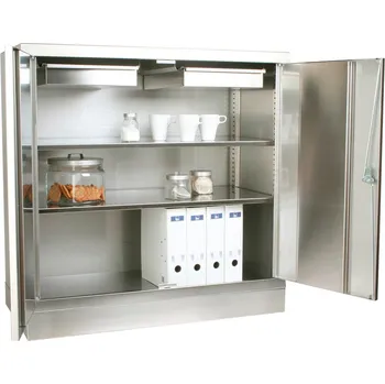 Skříňka na nářadí Nerezová skříň na nářadí Inox, š 1000 mm, h 500 mm, v 1000 mm