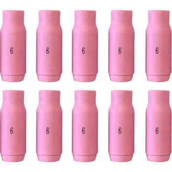 Příslušenství ke svářečce BL Keramická hubice TIG 17/18 č.6/ 10 kusů