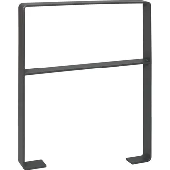 stojan na kolo Opěrný oblouk z trubek, žárově zinkovaný, pro zabudování do betonu, š 800 mm