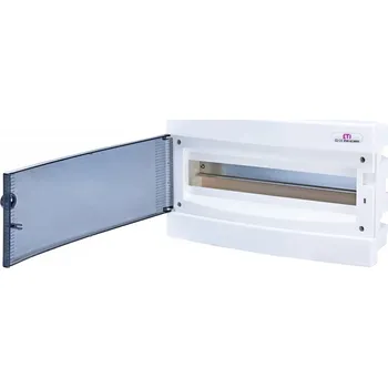 Rozvaděč ETI ECM18PT rozvodná skříňka pod omítku, průhledná dvířka