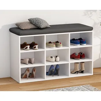 Botník VCM Botník Hinsol XS, bílý 487898