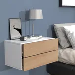 VCM Nástěnná zásuvka Usal L 60, bílá 487592