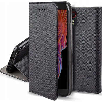 Pouzdro na mobilní telefon Flipové pouzdro Samsung Galaxy XCover 5 černé s funkcí stojánku