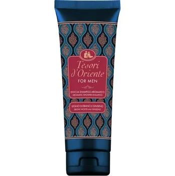 Koupelová kosmetika Tesori d'Oriente Men krémový sprchový gel Ebony Wood and Ginseng 250 ml