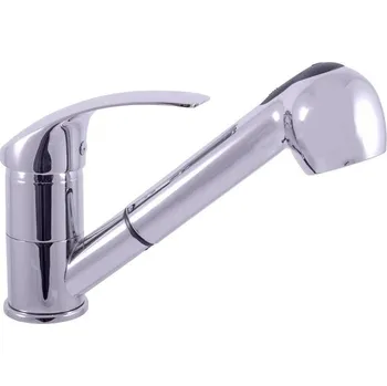 Vodovodní baterie BESTECO DŘEZOVÁ PÁKOVÁ BATERIE MISSISSIPPI S VYTAHOVACÍ SPRŠKOU