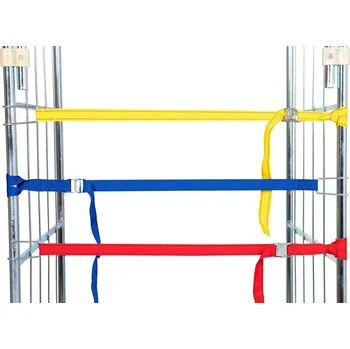 Upínací popruh Textilní upínací pás, modrý, 1050 x 25 mm