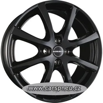 Alu kolo Borbet LV4 black lackiert - 7,0x17, 4x100, ET44 (7x17) (497458)