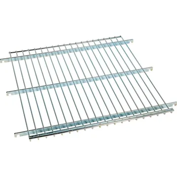 Dílenský regál Drátěná police s lemem 20 mm, pro rollkontejner 600 x 600 m