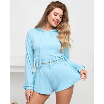 Resti Blue women's sports tracksuit set - Clothing Resti světle modrá 3401785