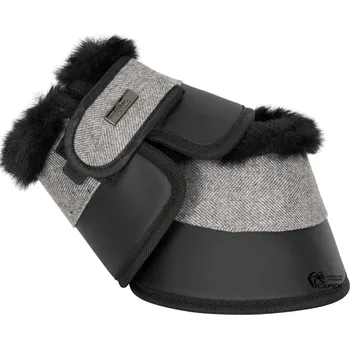 Koňské kamaše Zvony HV Polo -FRANCIS- - Černá/Béžová - Cob