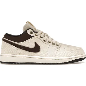 Pánské tenisky Jordan 1 Low Premium Pale Ivory Off Noir Baroque Brown Velikost: 41 IB8058-110