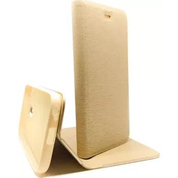 Pouzdro na mobilní telefon Pouzdro Vennus Book Samsung J3 2017 Zlaté