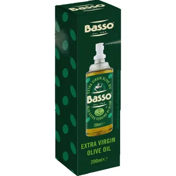 Rostlinný olej Basso Extra panenský olivový olej ve spreji 200 ml