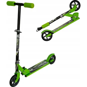 Koloběžka Koloběžka Master Chaos zelená, 2 kolečka