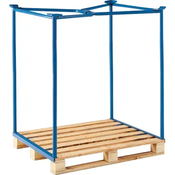 paleta Stohovací stojan PH 10 na europalety, 3-násobně stohovatelný, užitná výška 1000 mm
