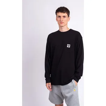 Pánské tričko Carhartt WIP L/S Pocket Heart T-Shirt Black/Black L