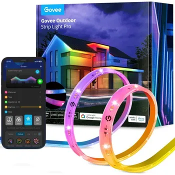 LED panel Govee Outdoor Pro SMART RGBICWW LED pásek 10m - venkovní