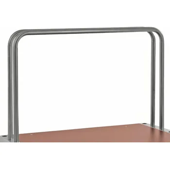 Zajišťovací oblouk pro vozík KM s nosností 800 kg, 30 mm ocelová trubka, D 1170 x V 710 mm