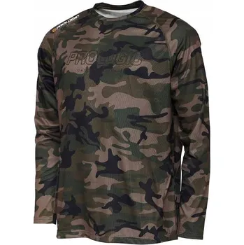 Pánské tričko Tričko s dlouhým rukávem Prologic Long Sleeve T-Shirt Camo XXL