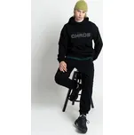 Reporter Young | Chlapecké černé tepláky s gumou v pase a potiskem „TRIBAL“ na nohavici - Barva ČERNÁ, Velikost 158 243-0117B-33-100-1