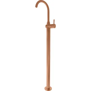 Vodovodní baterie SEINA - Umyvadlová vysoká baterie bez výpusti, Zlatá růžová - kartáčovaná SE925.5ZRK, RAV Slezák