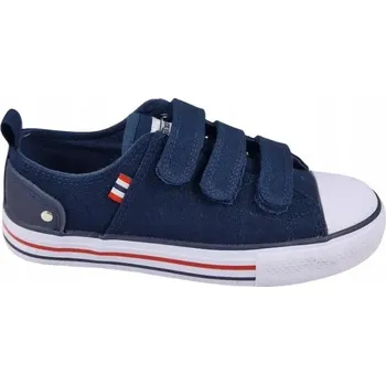 Chlapecké tenisky AMERICAN CLUB LH119 PRODYŠNÉ TENISKY DĚTSKÉ BOTASKY NA SUCHÝ ZIP TMAVĚ MODRÉ 39