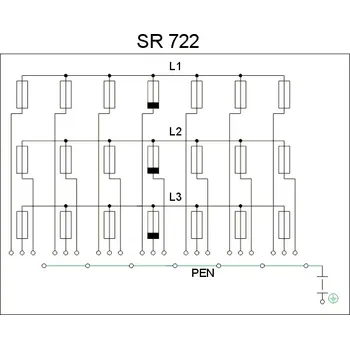 modulární přístroj a rozvaděč 54472213 skříň SR722/NVW2 - DCK
