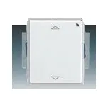 3299E-A33108 04 Spínač žaluziový s krátkocestným ovladačem, s RF přijímačem bílá/ledová š