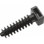 Hmoždinka pro vázací pásek 10 x 43, (bal.=100ks), ČERNÁ, nylon, (ALE.3.401, 5458) max. šíř