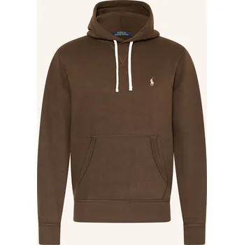 Pánská mikina Polo Ralph Lauren Pánská Mikina S Kapucí, tmavě hnědá, M