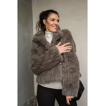 Dámský kabát RINO & PELLE hnědá S