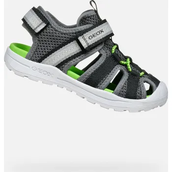 Chlapecké tenisky Geox Chlapecké Šedé chlapecké sandály Geox Vaniett Šedá 35 (2783083)