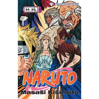 Naruto 59: Spojení pěti vůdců - Masaši Kišimoto (2023, brožovaná)