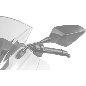Zrcátko pro motocykl Zpětné zrcátko PUIG RS1 30° FAIRING FITTING 7342C karbonový vzhled pravý
