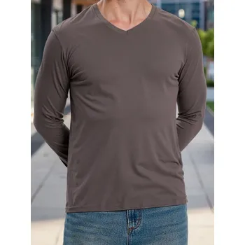 Oblečení a móda Sinsay - Bavlněné tričko Basic - green spruce - 652EY-75X - 652EY-75X-2XL