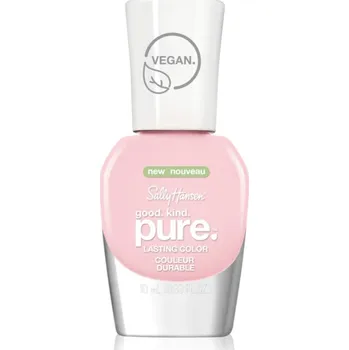Lak na nehty Sally Hansen Good. Kind. Pure. dlouhotrvající lak na nehty se zpevňujícím účinkem odstín Pink Cloud 10 ml