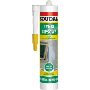 Tmel Soudal Akryl Lehčený Tmel 280 ml Bílý