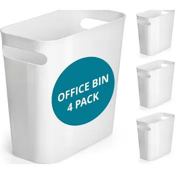 Odpadkový koš BÍLÝ ODPADKOVÝ ODPADKOVÝ KOŠ 6L MILL POLYPROPYLEN DUSCHY