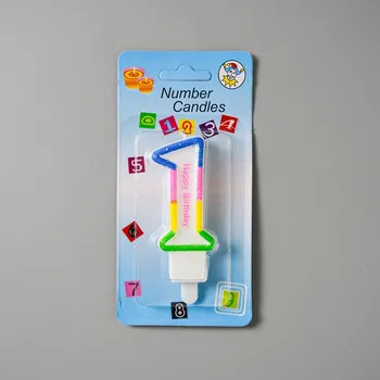 Dortová svíčka Dortová svíčka duhová č.1