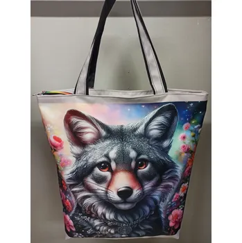 Nákupní taška Taška nákupní kočárkovina - Vlk