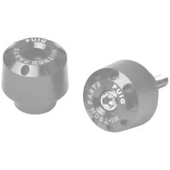 Chránič řídítek pro čtyřkolku Univerzální závažíčka řidítek PUIG SHORT 7424N černý pro řídítka PUIG