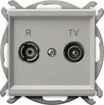 Elektrická zásuvka Anténní zásuvka nástěnná Ospel béžová