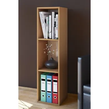 Koupelnový nábytek VCM Skříňka se dvěma policemi Mendas, buk 690704