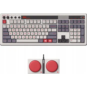 Klávesnice Mechanická klávesnice 8BitDo RETRO 108 N Edition + Dvojité Super Tlačítka